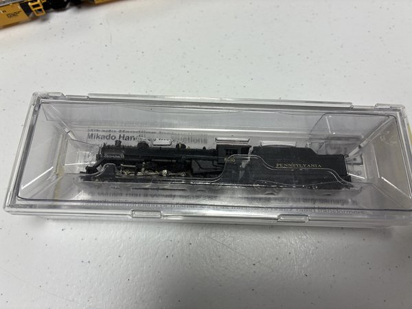 Z scale Mikado locomotive